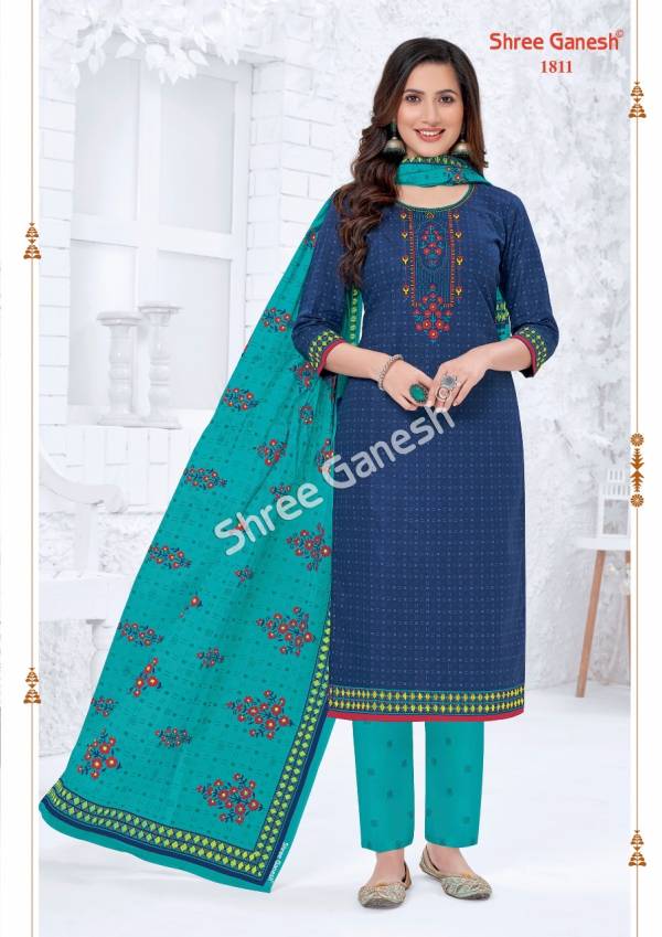 Shree Ganesh Samaiyra Special Daily Wear Printed Cotton Dress Collection